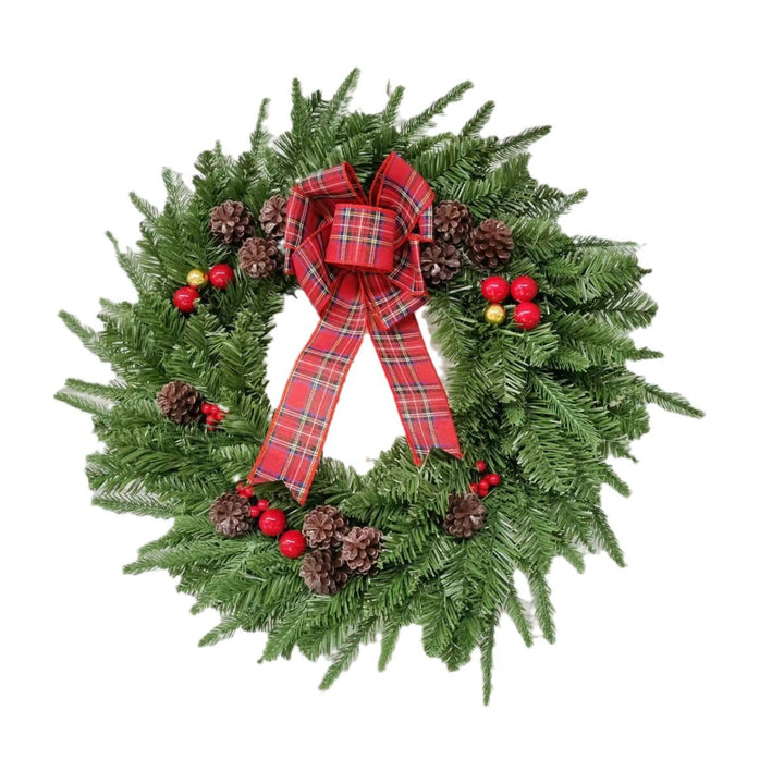 Festive Holiday Wreath