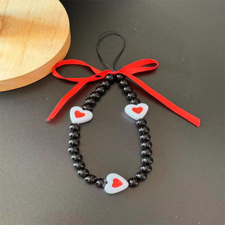 Heart-Themed Beaded Accessory Kalsten