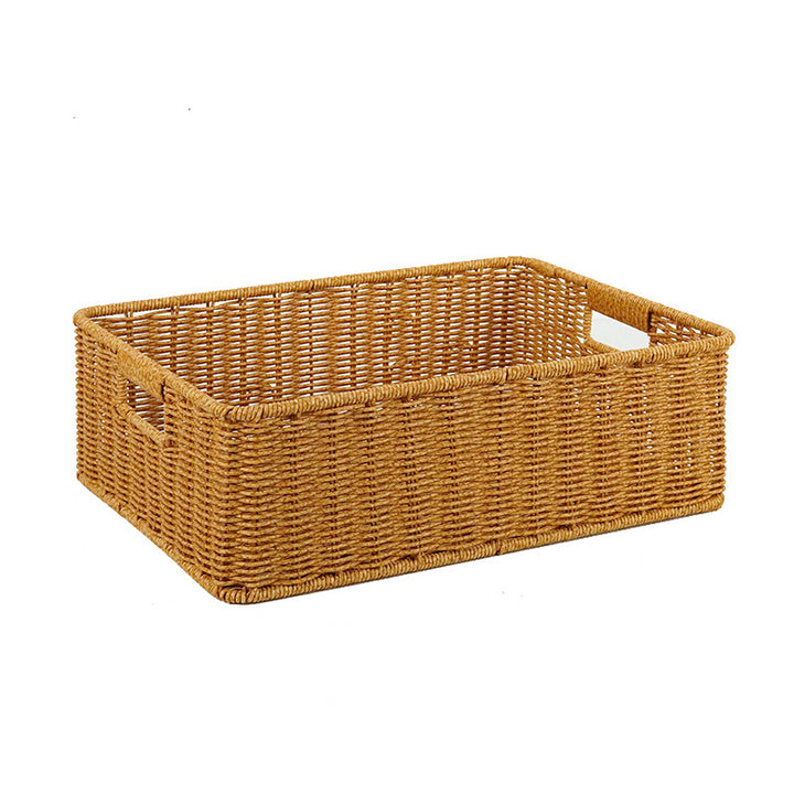 Handwoven Rectangular Storage Basket Kalsten