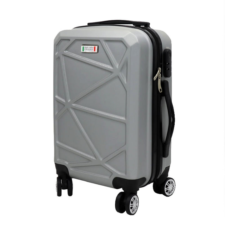 Unisex Geometric Hard Shell Spinner Suitcase Kalsten