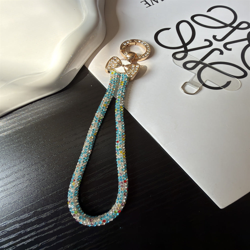 Rhinestone-Embellished Eyewear Holder Kalsten