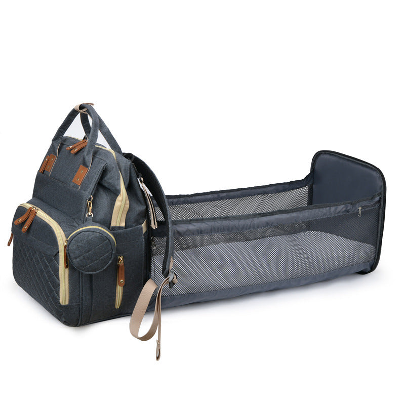 Versatile Multi-Pocket Quilted Backpack Kalsten