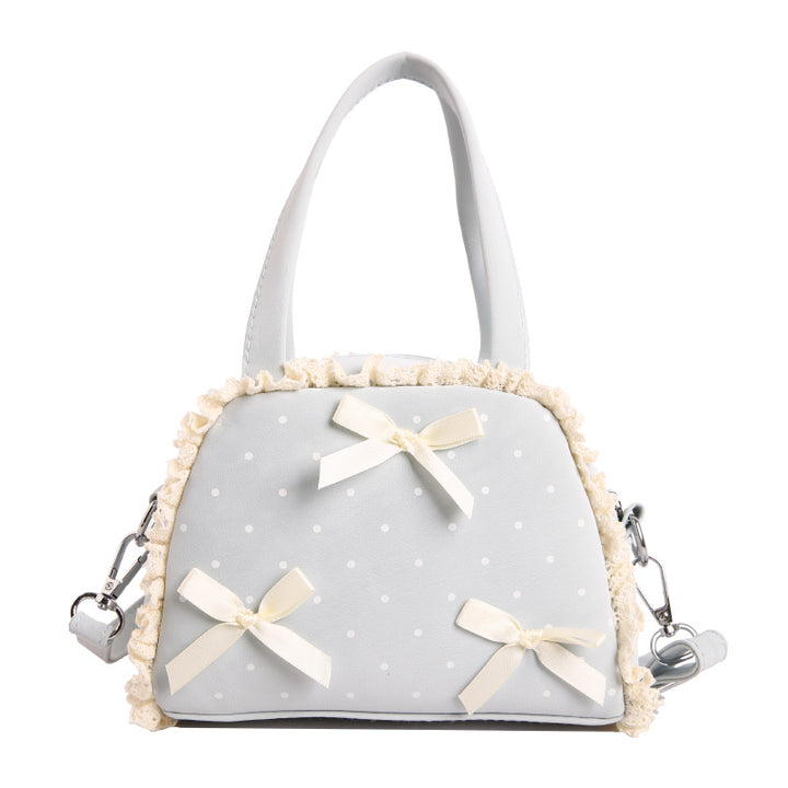 WoCharming Bow-Embellished Everyday Handbag Kalsten