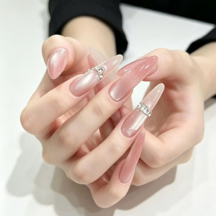 Glamorous Stiletto Nail Extensions