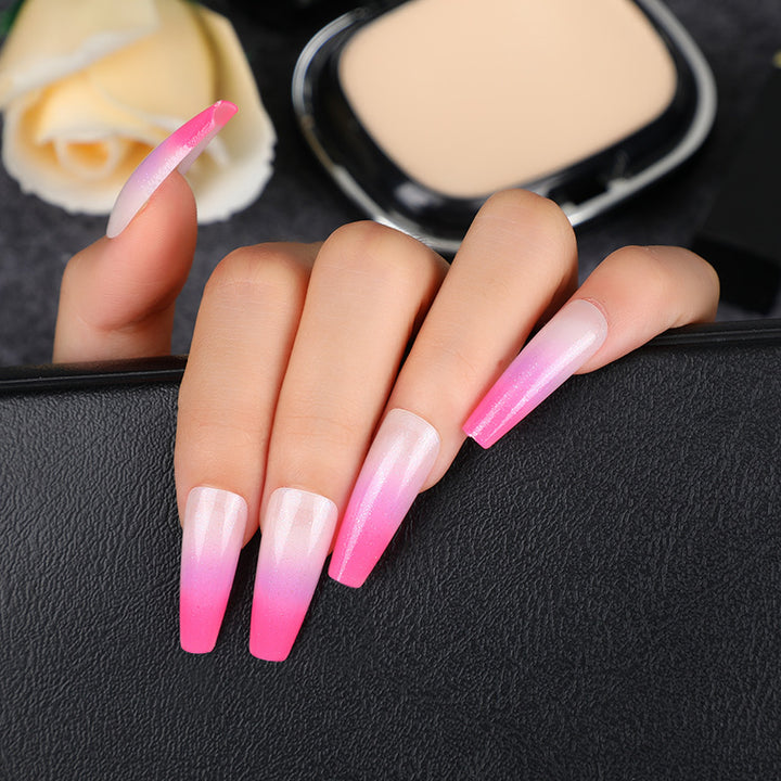 Glamorous artificial nails with gradient Kalsten