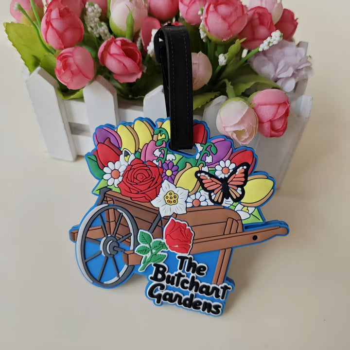 Unisex Luggage Tag with Eye-Catching Safety Message Kalsten