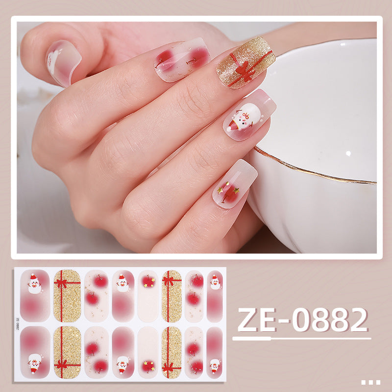 Holiday-Themed Nail Art