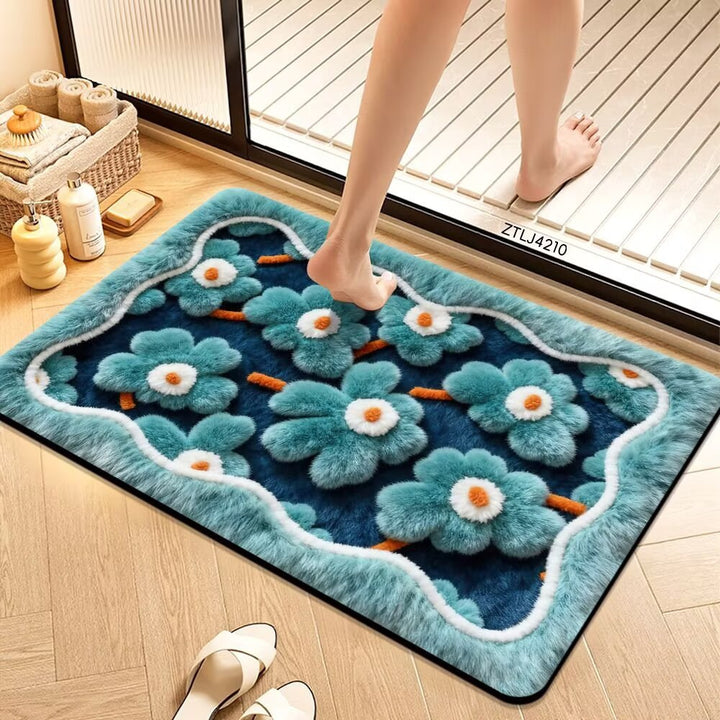 Decorative Bath Mat Kalsten