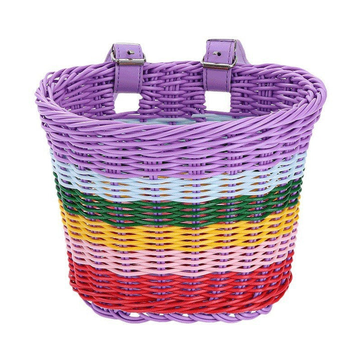 Multi-Color Handwoven Storage Basket Kalsten