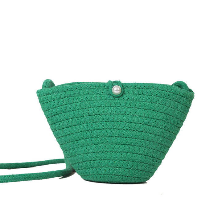 Woven Rope Shoulder Bag