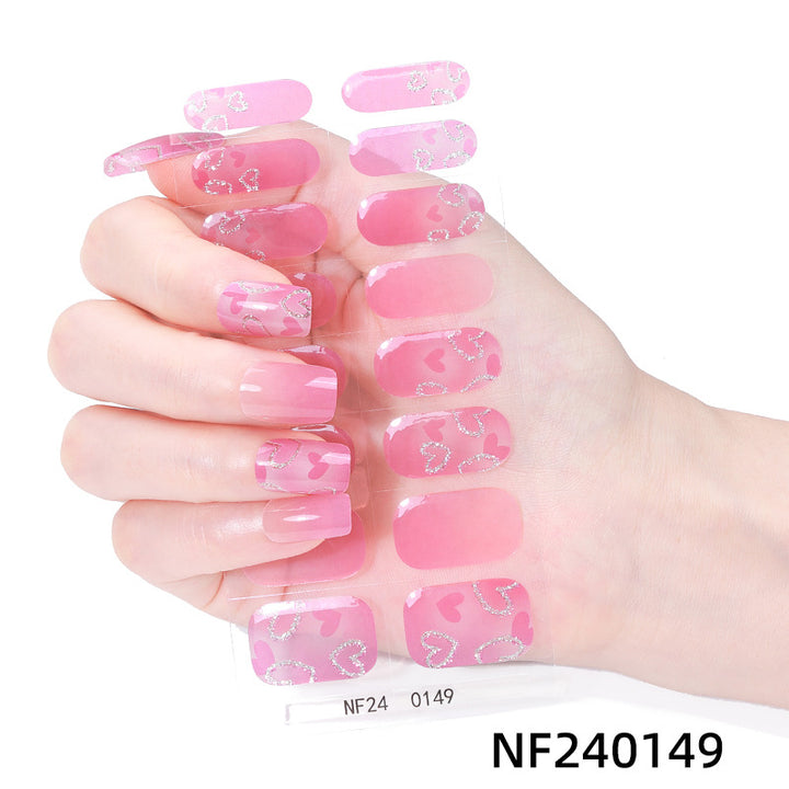 Elegant French Tip Nail Wraps