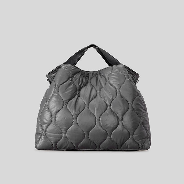 Puffed Quilted Tote
