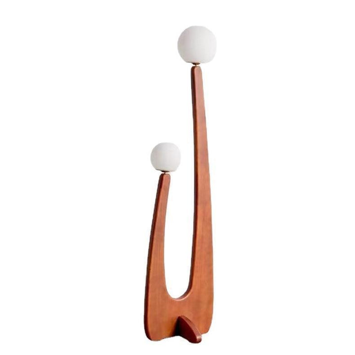 Artistic Wooden Floor Lamp