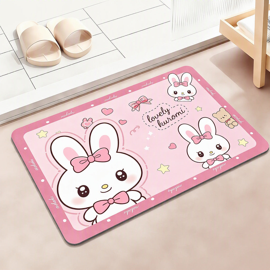 Cute Bunny Themed Area Rug Kalsten