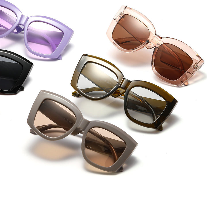 Women fashionable oversized sunglasses in unique design Kalsten