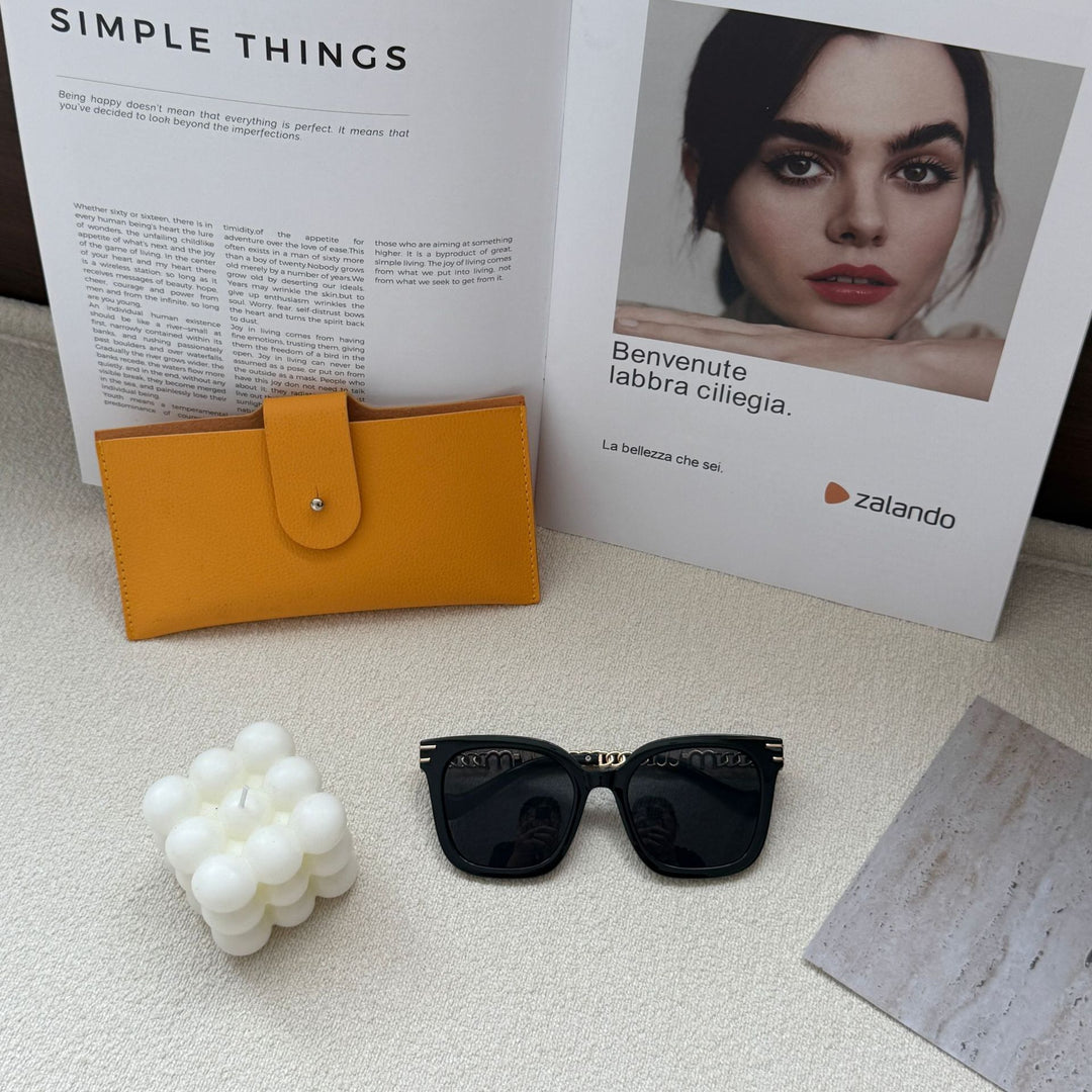 Oversized Retro Frame Sunglasses Kalsten