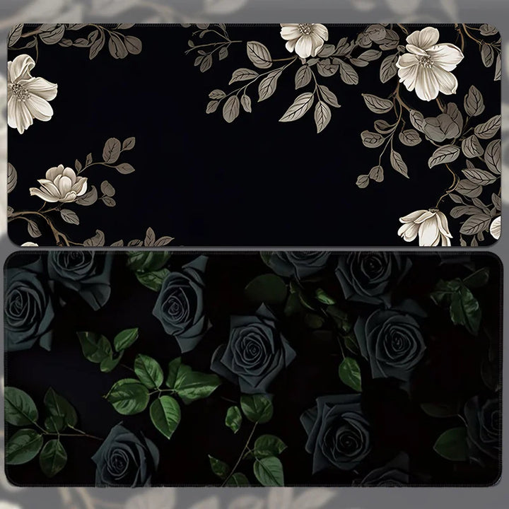 Floral Design Desk Mat