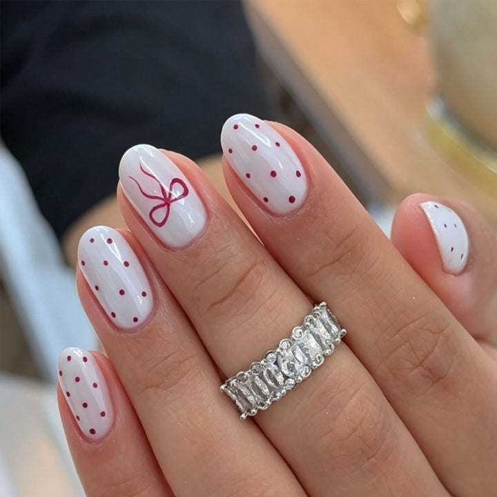 Decorative Bow Nail Art Kalsten