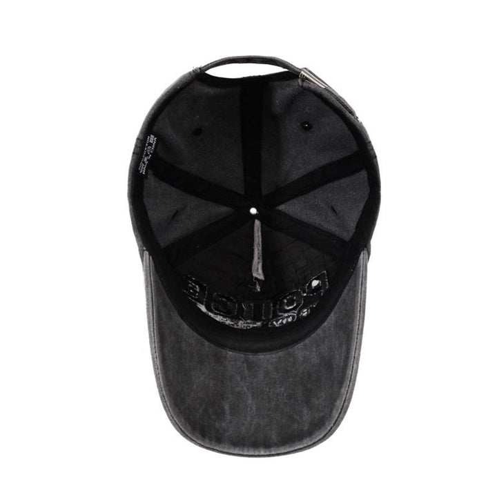 Men's Vintage-Inspired Embroidered Baseball Cap Kalsten
