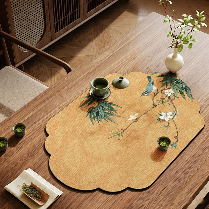 Floral Pattern Table Mat