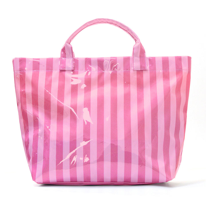 Beach bag with colorful check pattern and water-repellent coating Kalsten