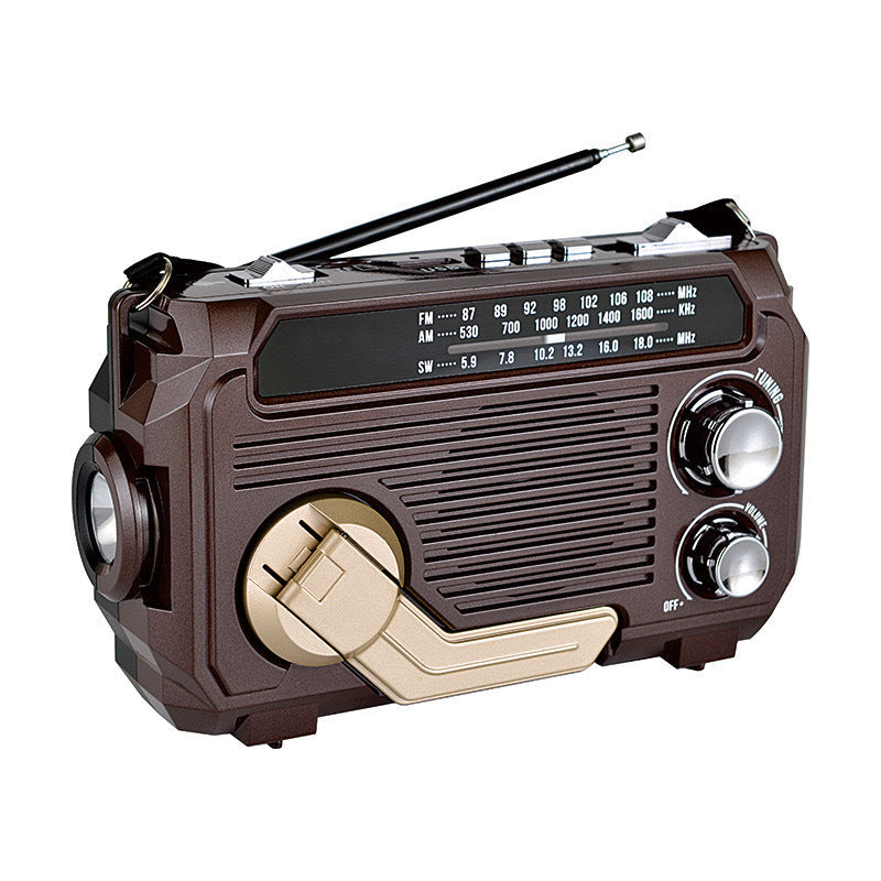 Solar-powered radio for camping | Kalsten