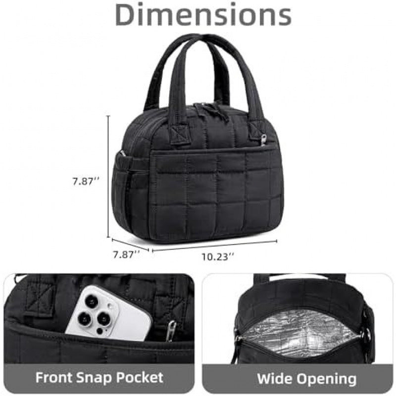 Multifunctional Quilted Shoulder Bag Kalsten