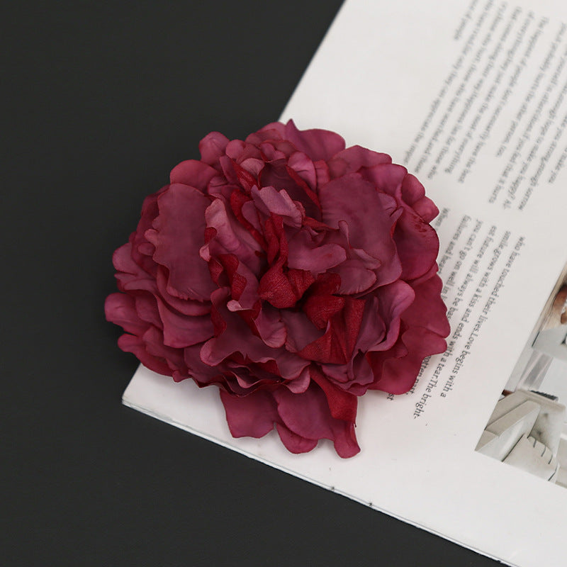 Decorative Fabric Floral Brooch