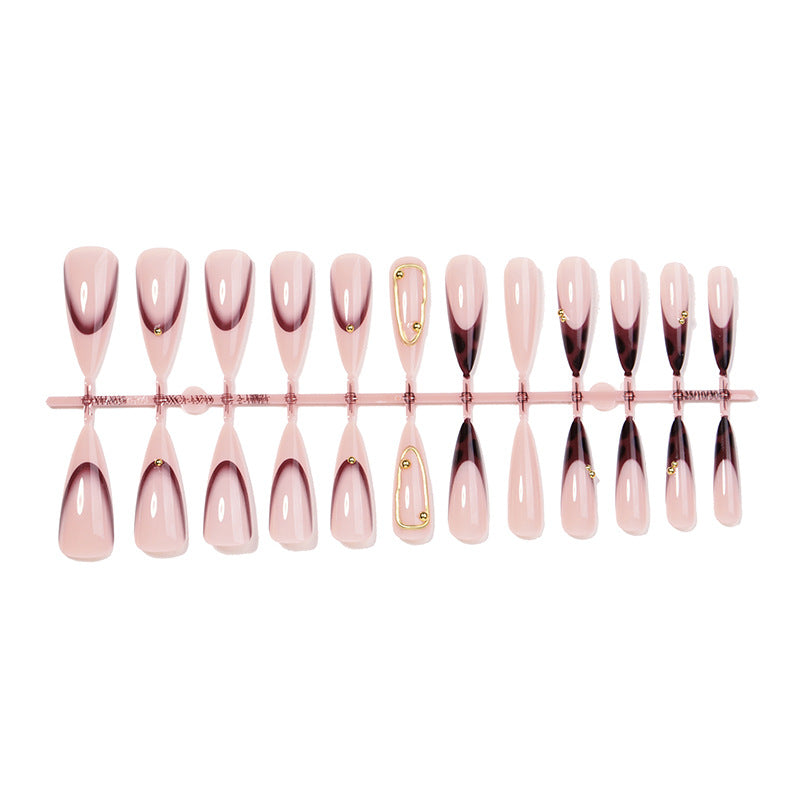 Elegant Sculpted Stiletto Press-On Nails Kalsten