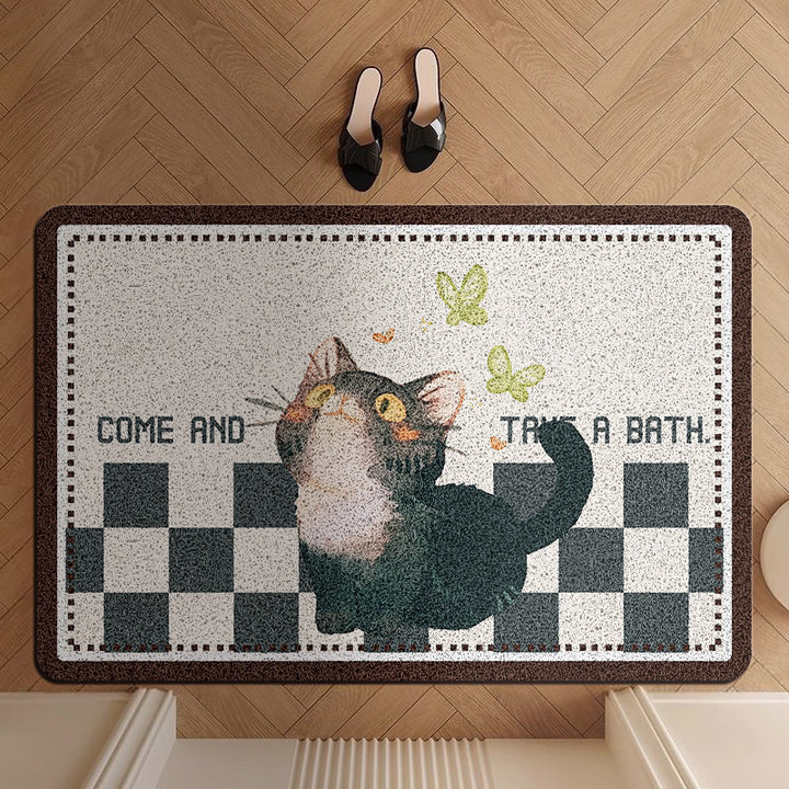 Cat-Themed Doormat Kalsten