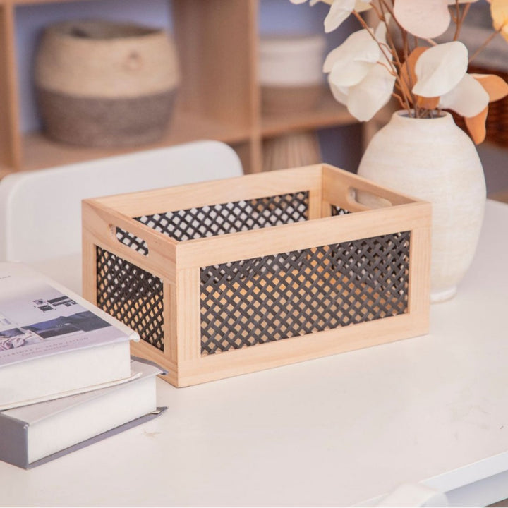 Decorative Woven Storage Caddy Kalsten