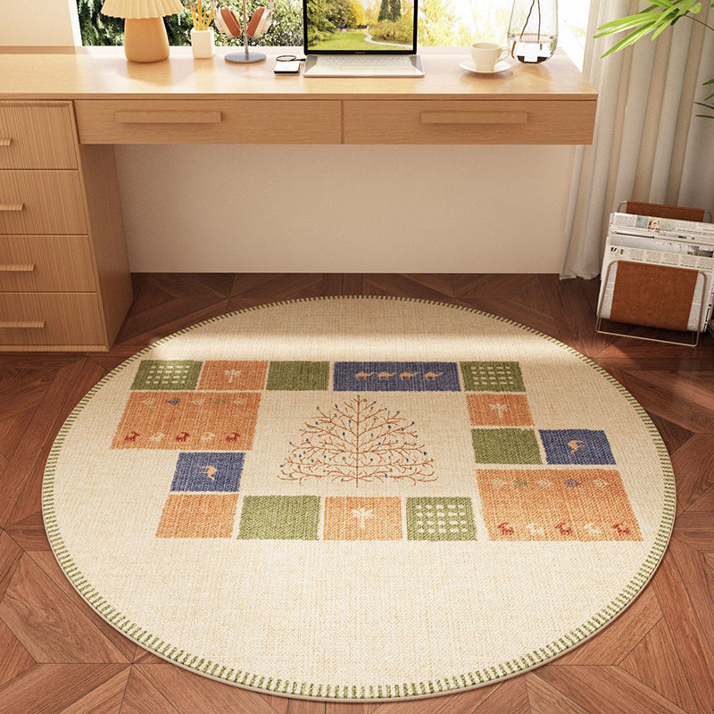 Round Decorative Area Rug