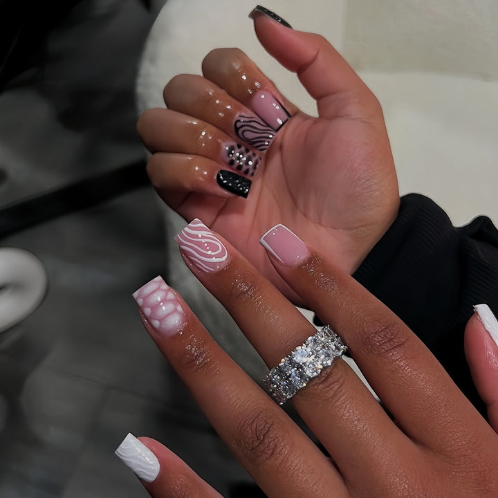 Artistic Press-On Nail Extensions Kalsten 1787913821