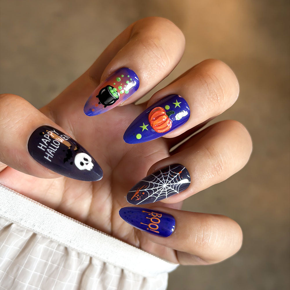 Halloween-Themed Press-On Nail Collection Kalsten
