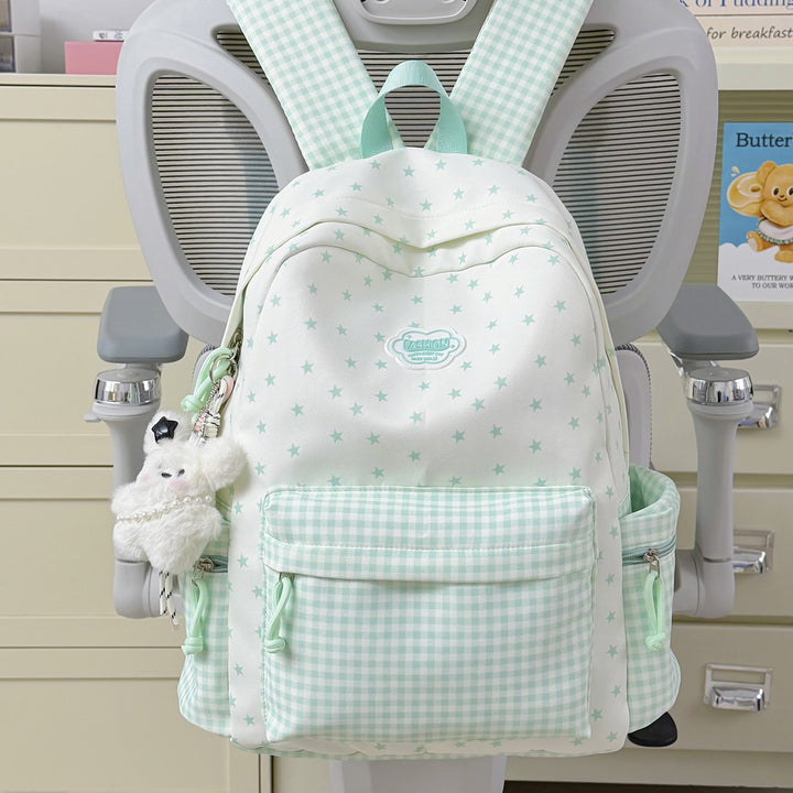 Fun Sparkly Star-Embellished School Backpack Kalsten