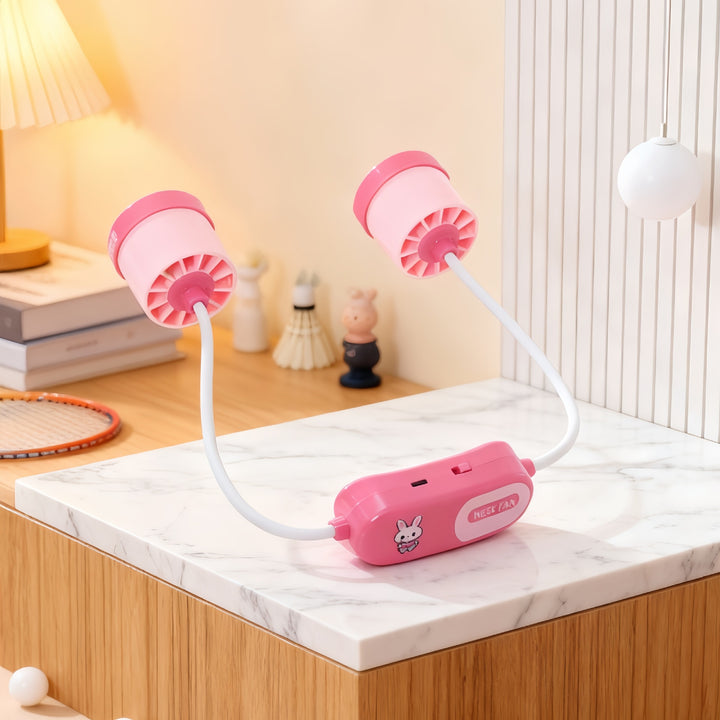 Women Portable Neck Fan with Flexible Design Kalsten