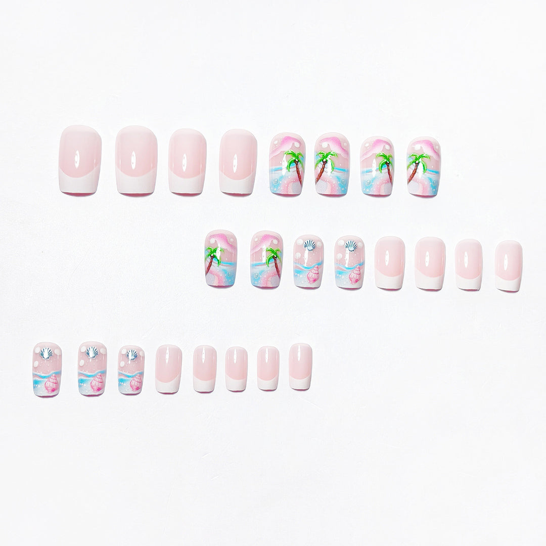 Nail Art In Maritime Sea Motif Kalsten