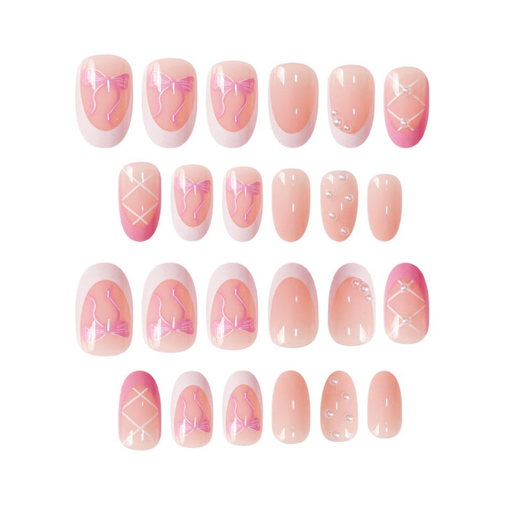 Elegant Decorative Press-On Nail Set Kalsten