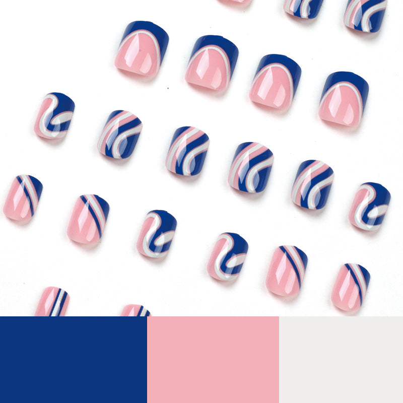 Creative Nail Art with Abstract Designs Kalsten