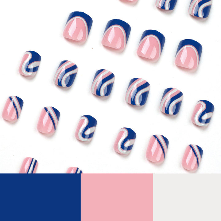 Creative Nail Art with Abstract Designs Kalsten