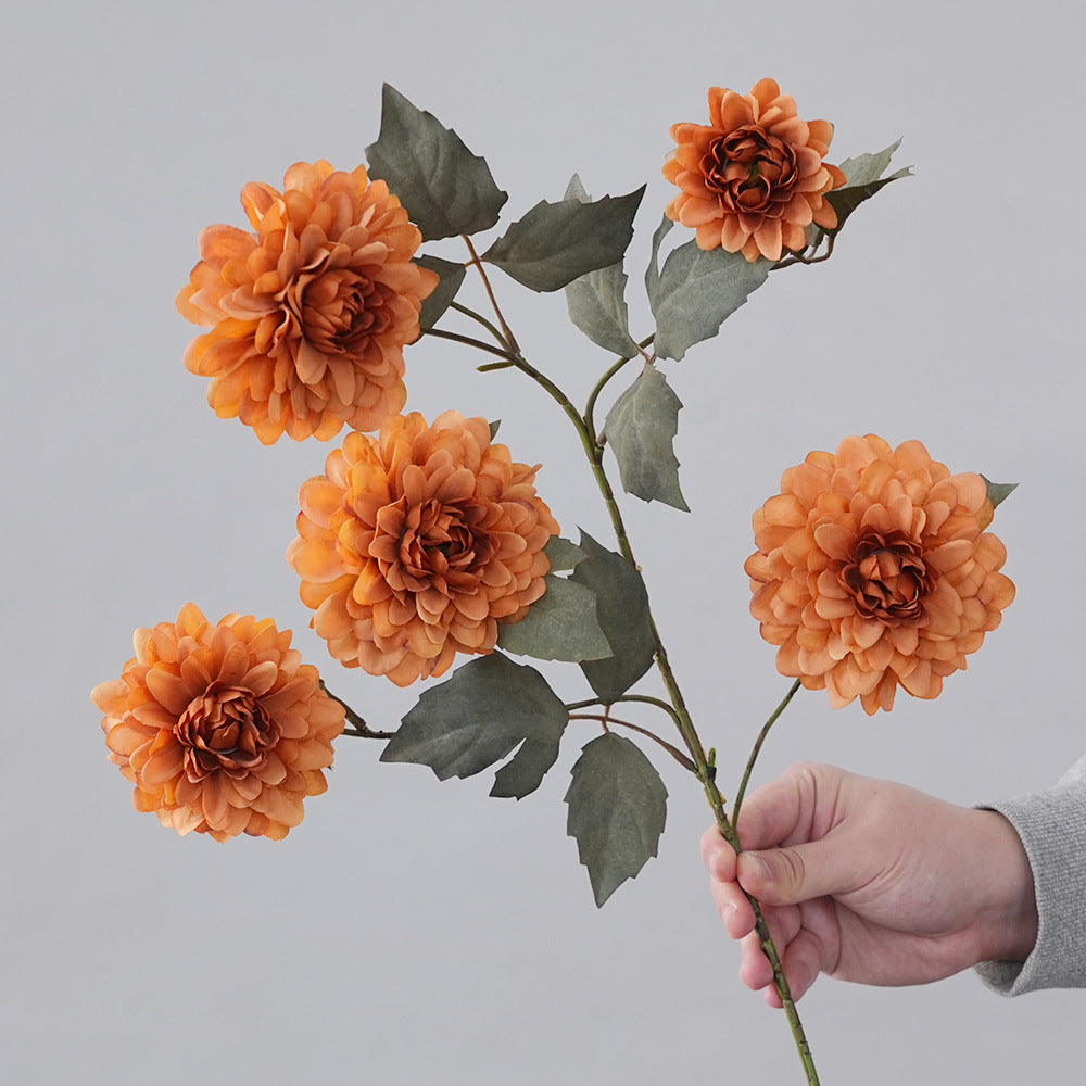 Faux Dahlia Stem