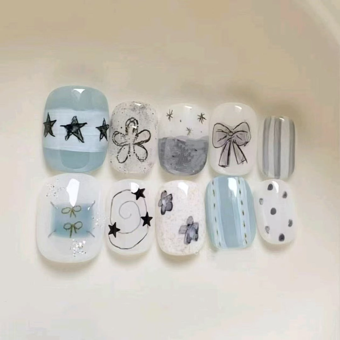 Artistic Character Nail Art Set Kalsten
