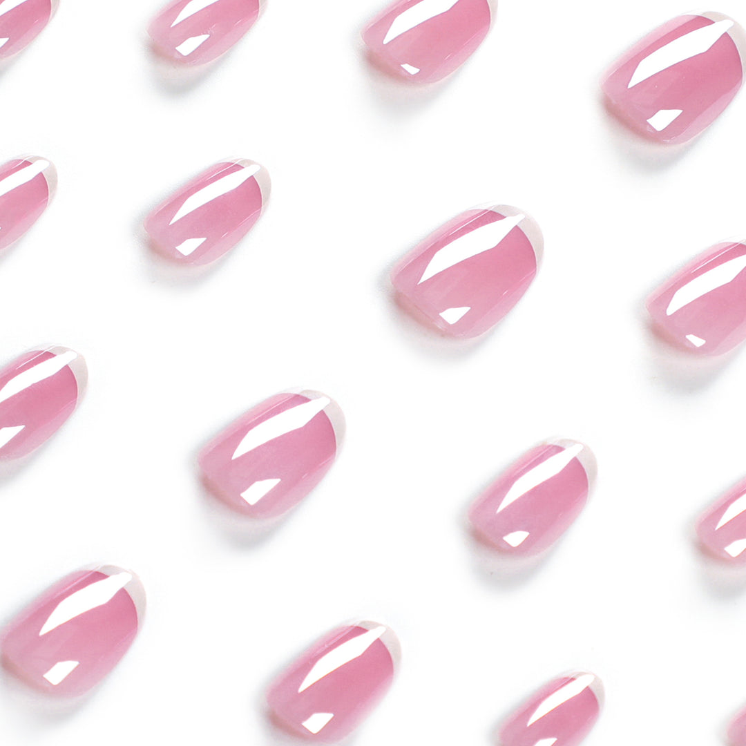 Exclusive Nail Art with Elegant French Tip Kalsten