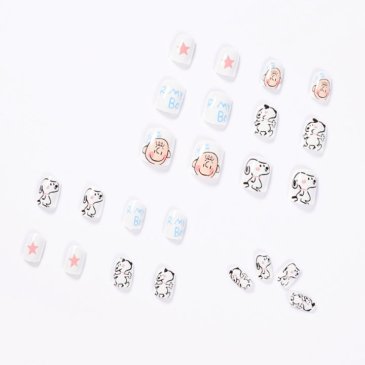 Playful nail art with animal motifs Kalsten