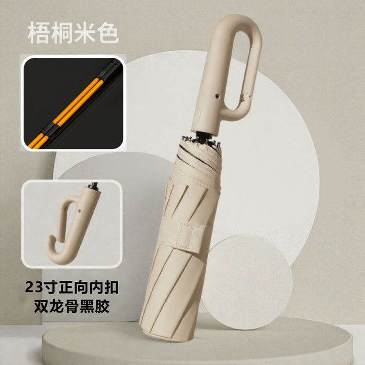 Ladies Folding Umbrella with Innovative Handle Design Kalsten
