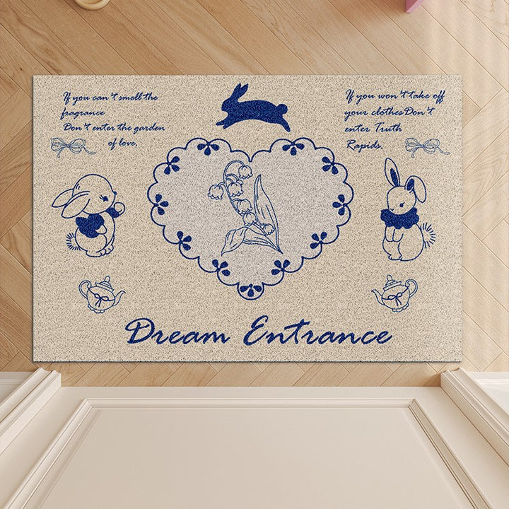 Whimsical Entrance Doormat Kalsten