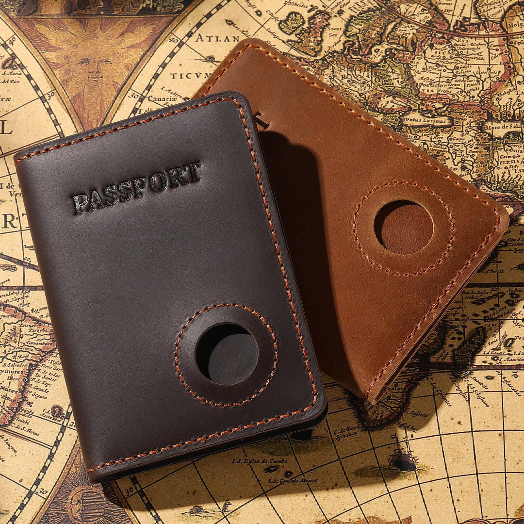 Leather Passport Holder Kalsten