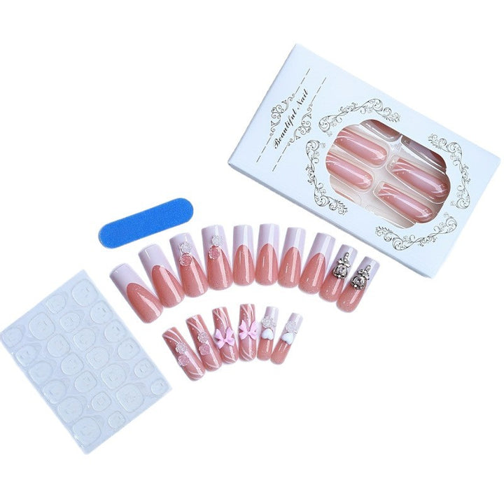 Decorative Luxury Press-On Nail Set Kalsten