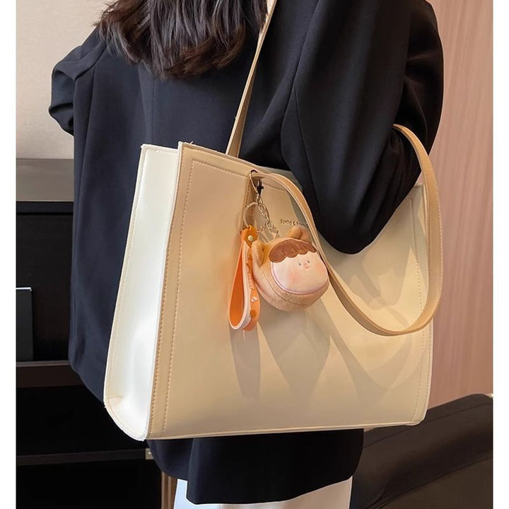 Minimalist Leather Tote Bag Kalsten