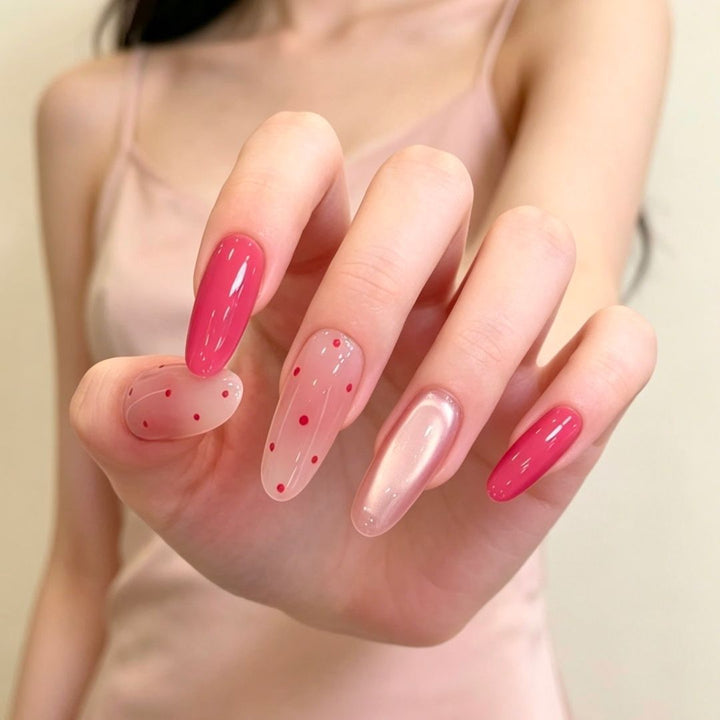 Glamorous Gel Nail Art Extensions Kalsten